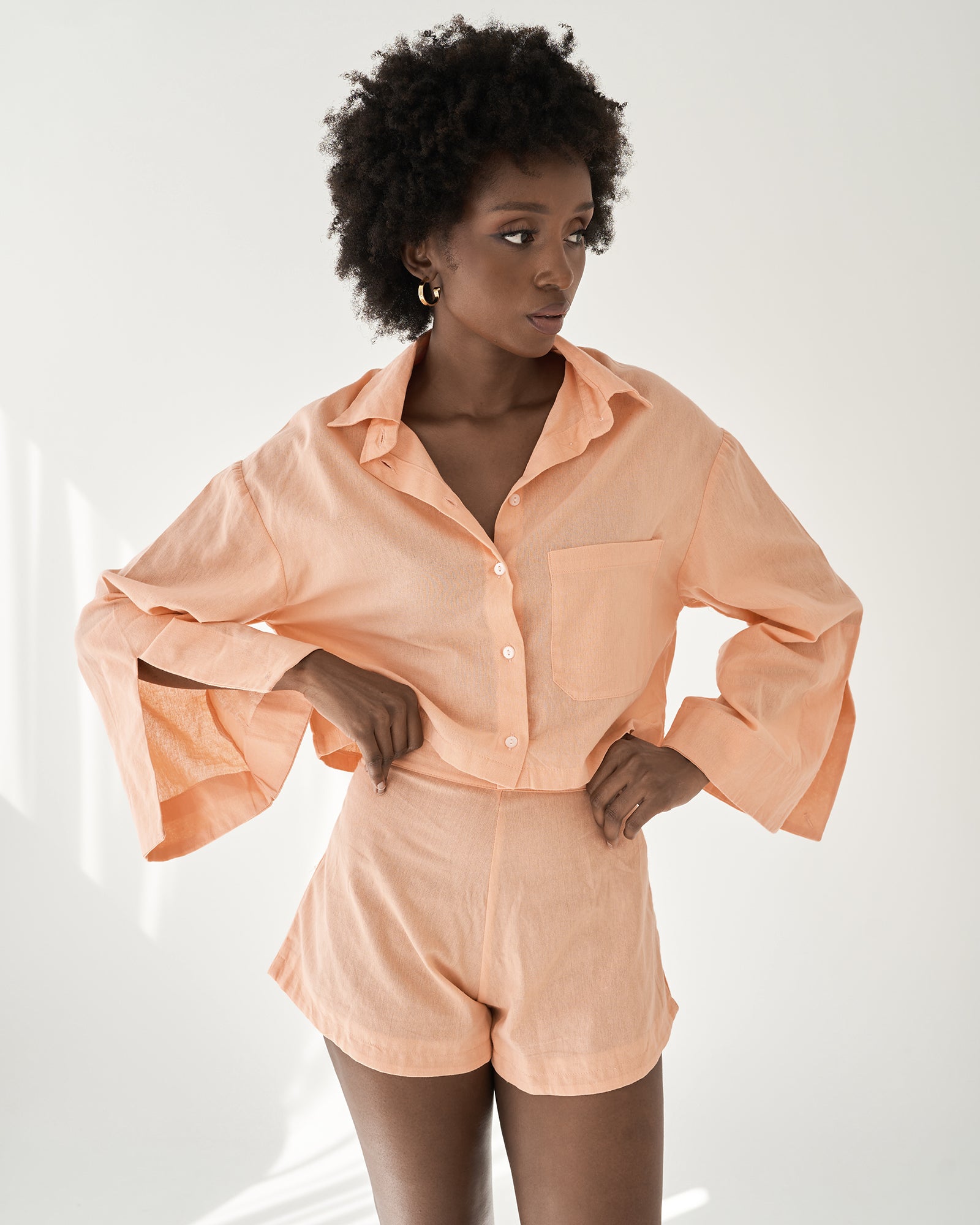 SANTORINI SET - PEACH